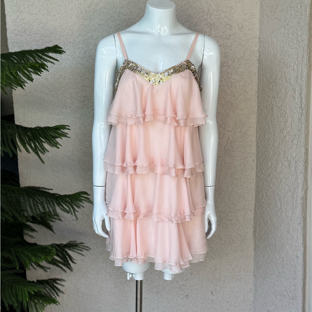 Calvin Klein Layered Mini Dress